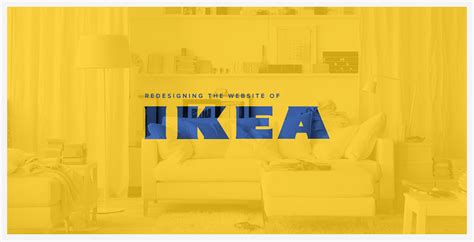 Redesigning the Website of IKEA on Behance