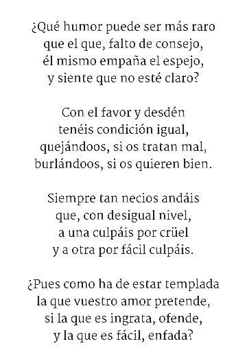 REDONDILLAS   Poema 2/4 Sor Juana Inés de la Cruz | Frases ...