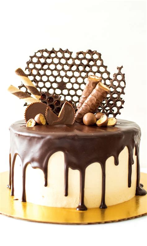 Reese Peanut Butter Chocolate Cake · How To Bake A ...