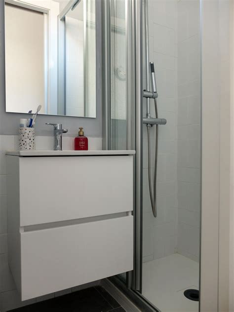 Reforma de baño pequeño con ducha en Barcelona | por ...