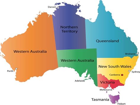 Regiones de Australia   emigrar a australia   vivir en ...