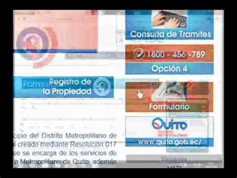 Registro de la Propiedad de Quito   GRAVAMEN PROPIEDAD HORIZONTAL   YouTube
