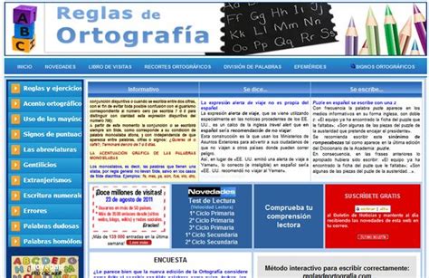 Reglas de Ortografía, para escribir correctamente en español