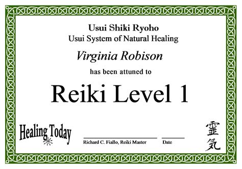 Reiki Home Study Courses