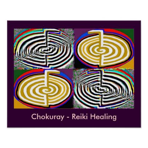REIKI Karuna Healing Master s Symbols Poster | Zazzle