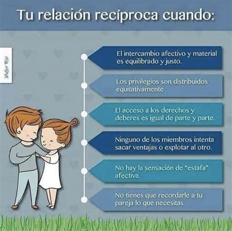 Relación recíproca Infografia | Psicologia pareja, Psicologa emocional ...