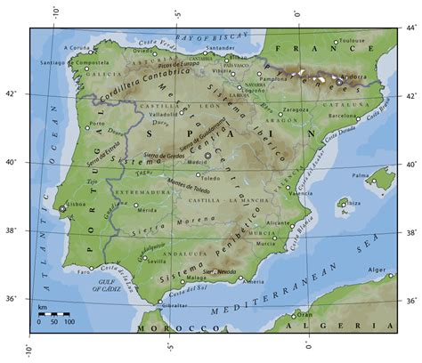 Relieve de España   Wikipedia, la enciclopedia libre