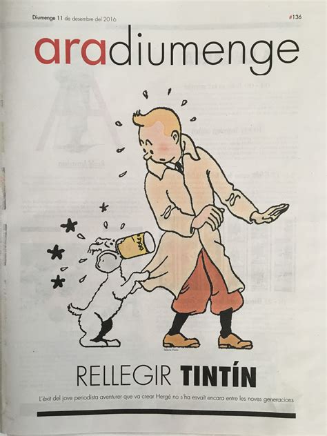 Rellegir Tintín al diari Ara | Tintín en català