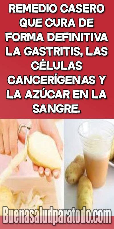 Remedio Casero Que Cura De Forma Definitiva La Gastritis, Las Células ...