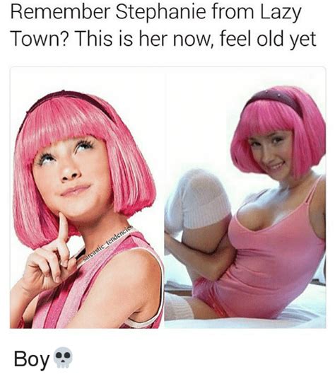 Remember Stephanie From Lazy Town? This Is Her Now Feel ...