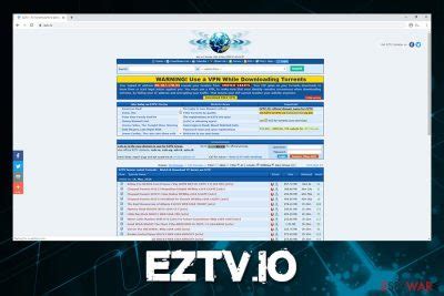 Remove Eztv.io ads  Virus Removal Guide    Free Instructions