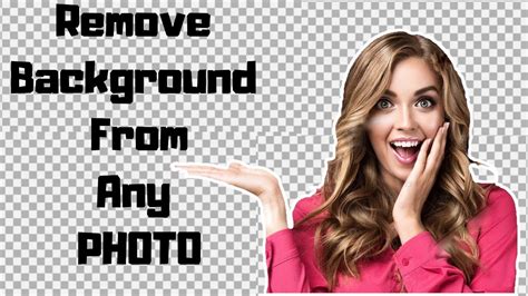 Remove Image Background || Remove Background From Image in Photoshop ...