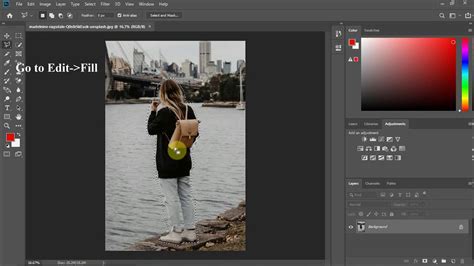 Remove specific object placed in a image using Adobe Photoshop|Remove ...