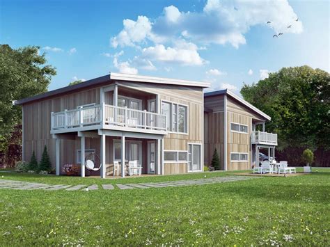 Render y Arquitectura 3D | Render 3D viviendas prefabricadas en Noruega ...