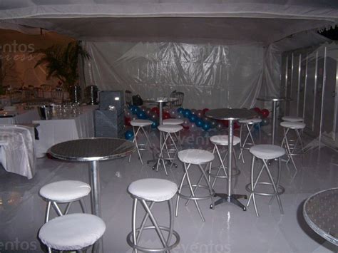 Renta de Mesas de Bar en Monterrey para Fiestas y Eventos