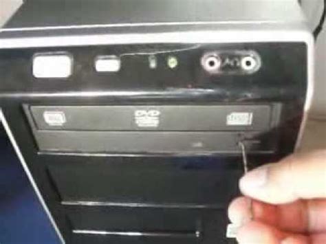 Reparar lector de cd/dvd que no abre  trabada    YouTube