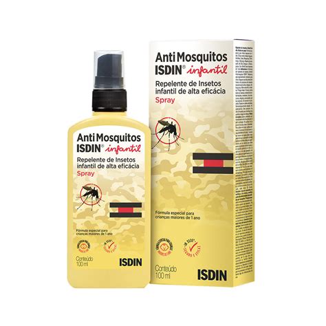 Repelente Antimosquitos Isdin Infantil Spray 100ml   Farma 22