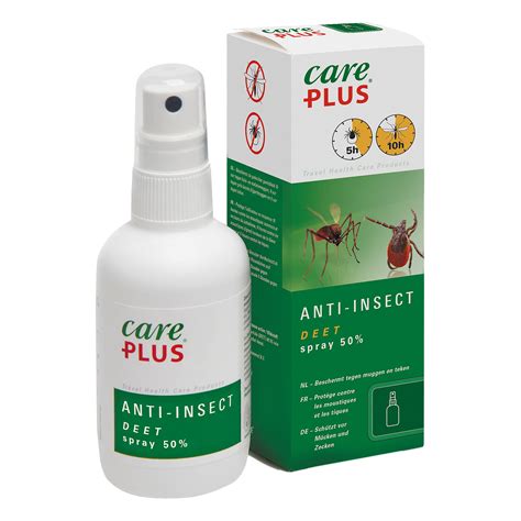 Repelente contra insectos Care Plus DEET 50 Spray 60ml