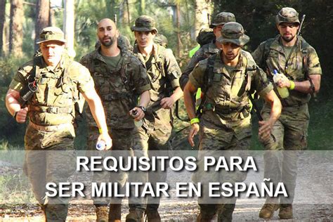 Requisitos para ser militar en España   7 requisitos para ...
