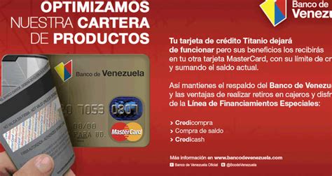 Requisitos Para Tarjeta De Credito Banco De Venezuela