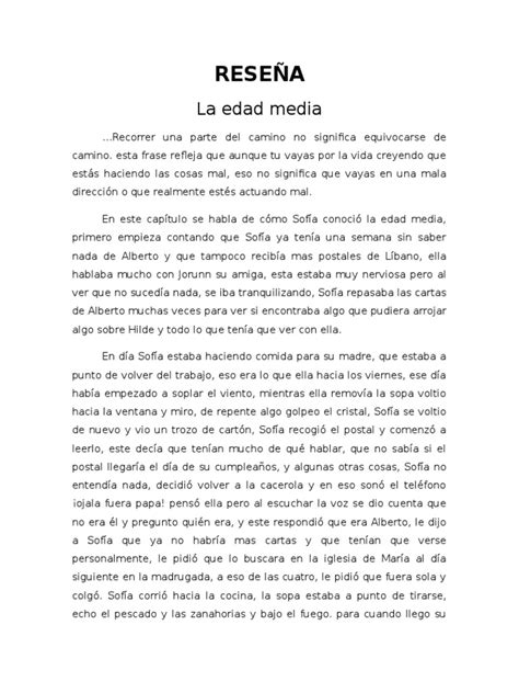 RESEÑA EDAD MEDIA.docx | Late Middle Ages | Renaissance