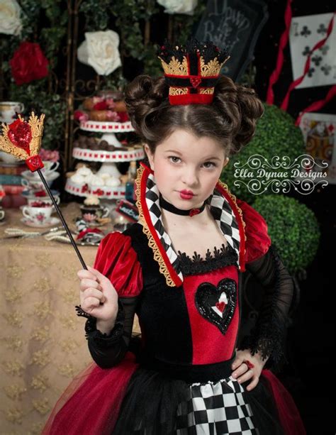 RESERVED LISTING Queen of Hearts Costume Dress from Alice ...