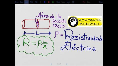 Resistividad eléctrica, resistencia eléctrica   YouTube