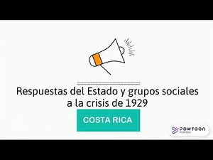 Respuestas del Estado y grupos sociales a la crisis de 1929