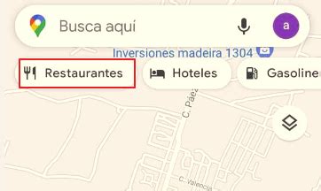 Restaurante cerca de mi ubicación: encontrar con Google maps