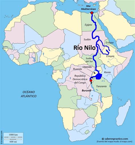 Resultado de imagem para rio nilo mapa | estudos em 2019 ...