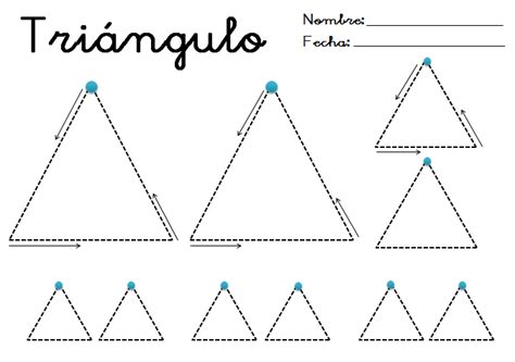 Resultado de imagen de fichas sobre el triangulo | Fichas ...