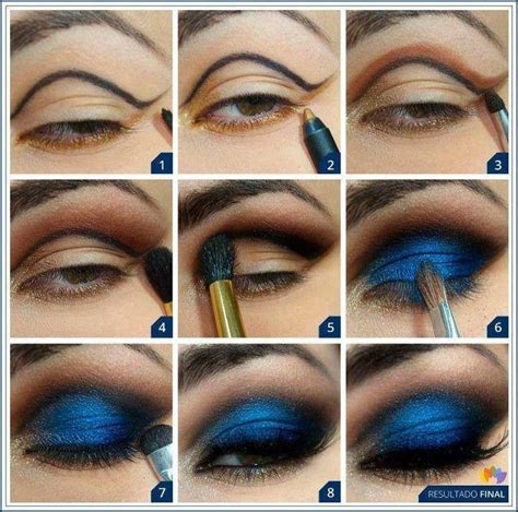 Resultado de imagen de maquillaje para xv años azul rey | Eye makeup ...