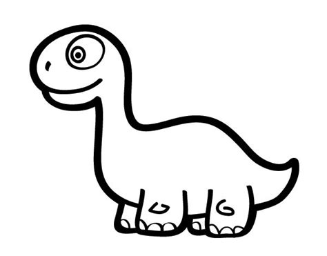 Resultado de imagen para dibujo de un dinosaurio facil | Habitaciones ...