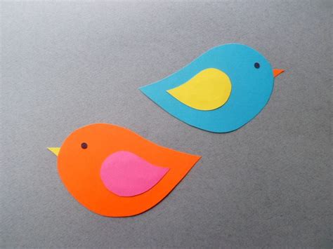 Resultado de imagen para moldes pajaritos de papel | Pájaros de papel ...