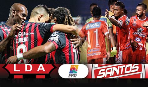 Resultados Alajuelense vs Santos HOY: 1 0 marcador final ...