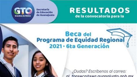 Resultados Beca Equidad Regional Guanajuato 2021 | PDF | Unión Guanajuato