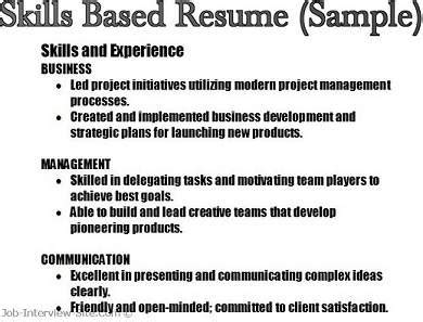 Resume Personal Skills: List of Personal Skills for Resumes