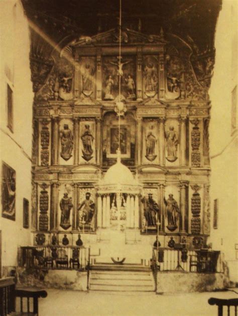 Retablo trazado en 1633 por Juan de Freila en la iglesia de Santiago de ...
