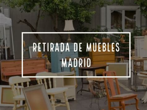 Retirada de muebles Madrid | Mudanzas Benito