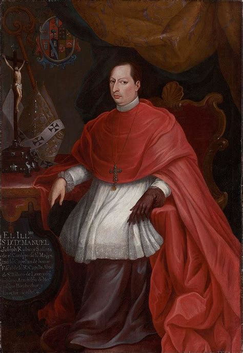 Retrato del Arzobispo Don José Rubio y Salinas   Miguel Cabrera ...
