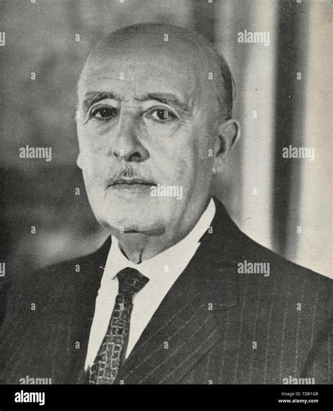 Retrato del dictador español Francisco Franco, Madrid 1970 Fotografía ...