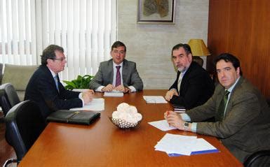 Reunión con el rector de la Universidad de Castilla La ...