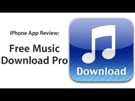 Review: Free Music Download Pro iPhone app   YouTube