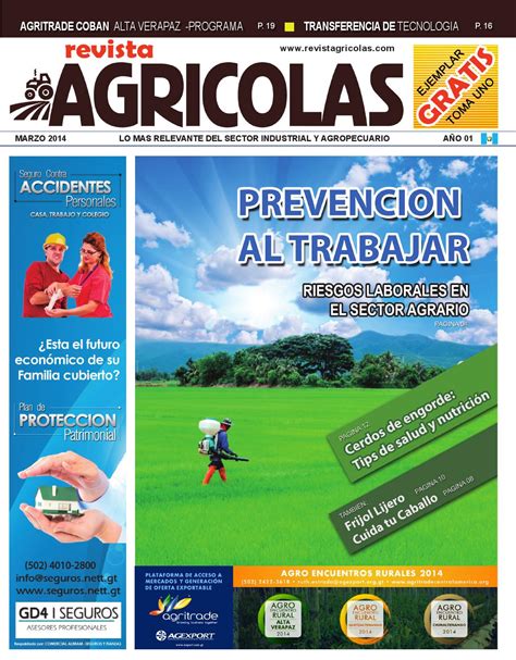 Revista Agrícolas  Marzo 2014  03 by Editores KG   Issuu