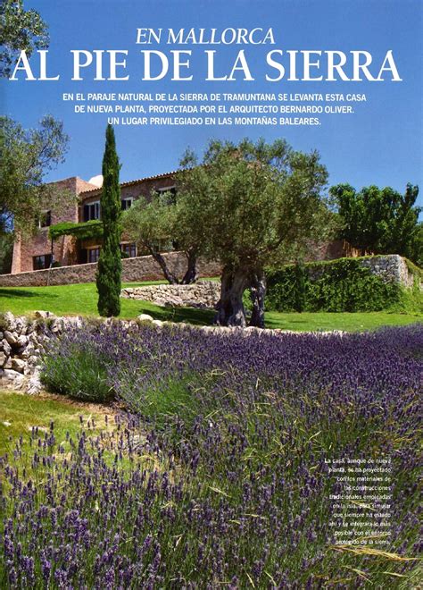 Revista Casa & Campo Edición 235 | Bernardo Oliver Jaume | Arquitecto y ...