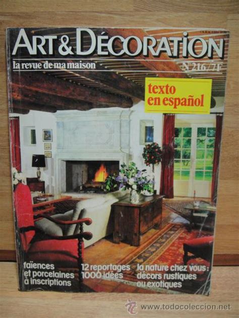 revista de decoracion francesa art & decoration   Comprar ...