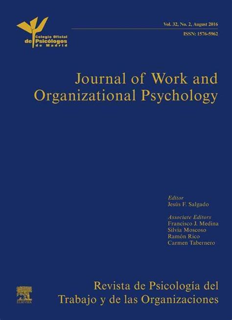 Revista de Psicología del Trabajo y de las Organizaciones | Revista de ...