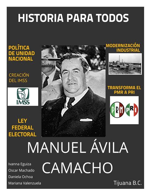 Revista Manuel Avila Camacho by Mariana   issuu