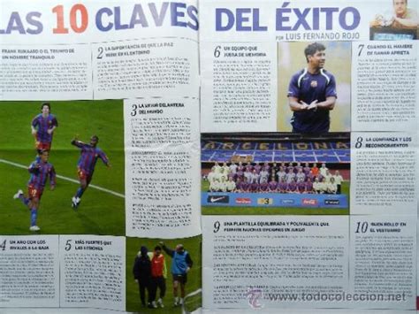 revista marca fc barcelona campeon de liga 2005   Comprar Periódicos ...