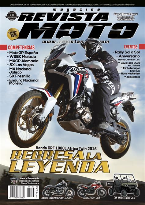Revista Moto edición 155, el regalo perfecto para papá ...